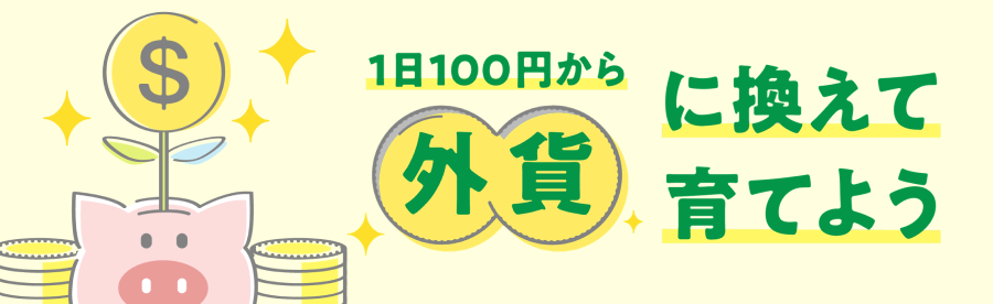 はじめてのつみたて外貨