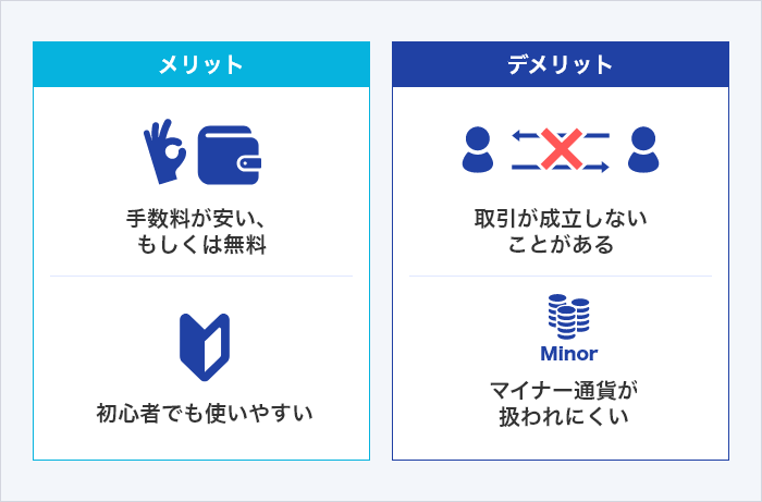 暗号資産（仮想通貨）取引所の特徴