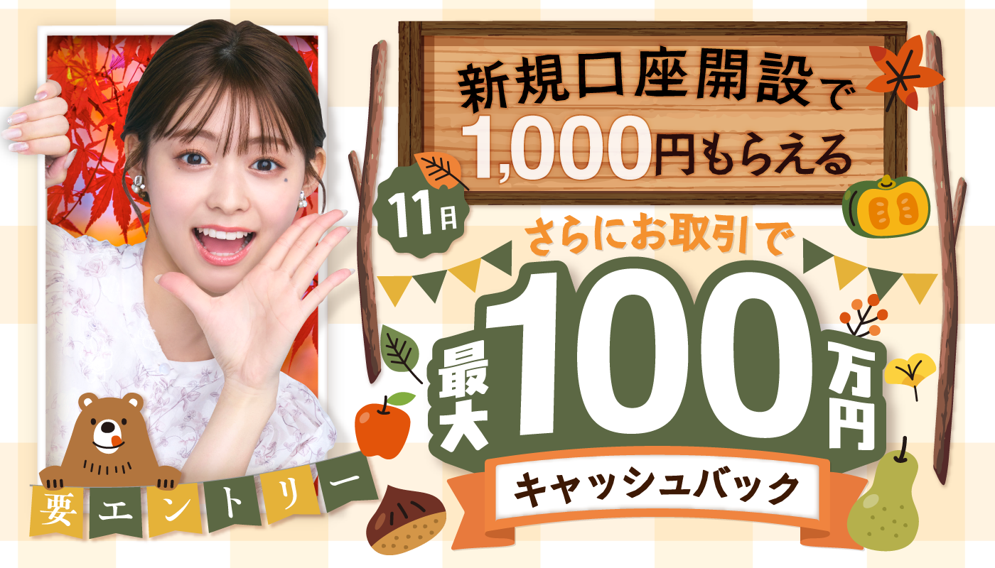 新規口座開設プログラム