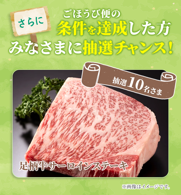 さらに抽選でプレゼント