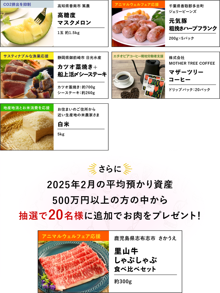 選べる商品