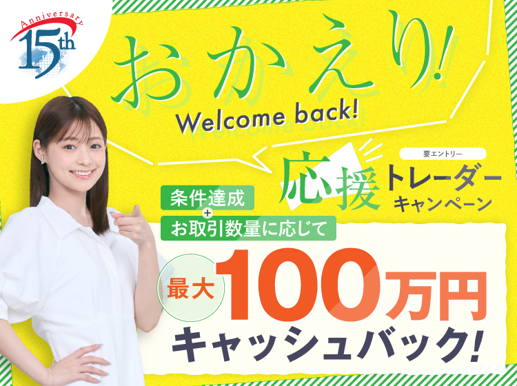第4弾！ウェルカムバック！おかえりトレーダー応援キャンペーン | SBI