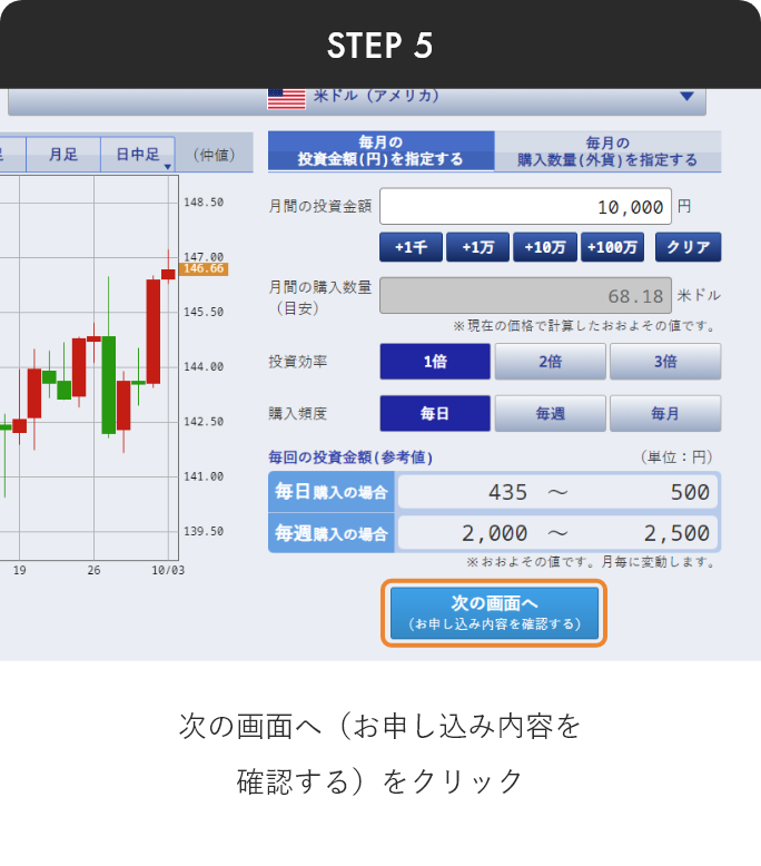 定期購入 PCから step5
